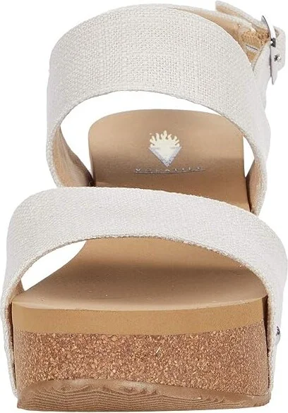 VOLATILE Summerlove Women's Shoes Bone Linen : 9 M, Textile - Image 5