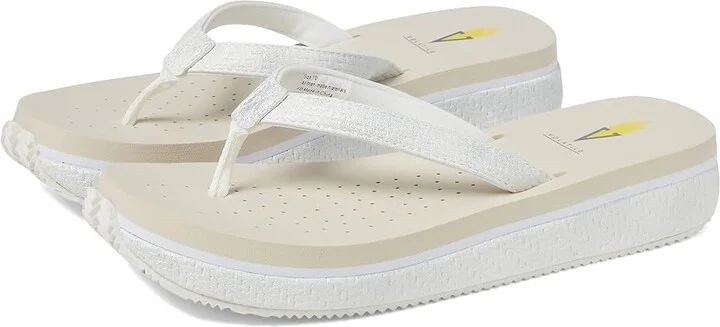 VOLATILE Untamed Women's Shoes White Metallic : 10 M, Synthetic