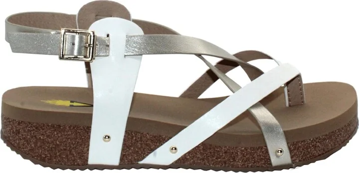 VOLATILE Women's Engie Multi Strap Thong Sandal