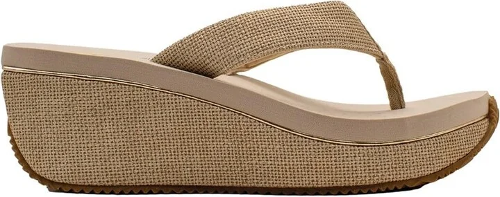VOLATILE Women's Lantern Wedge Sandal