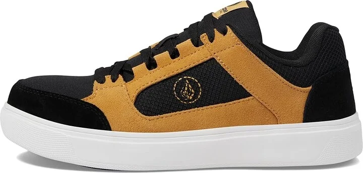Volcom Evolve EH Comp Toe Men's Shoes Black/Wheat : 7 M, Leather/Suede - Image 6