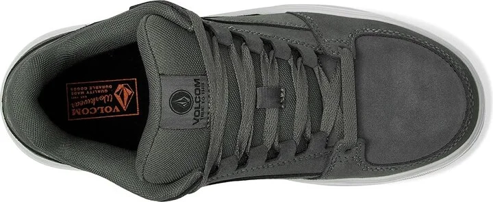 Volcom Evolve EH Comp Toe Men's Shoes Grey : 7 M, Leather/Suede - Image 2