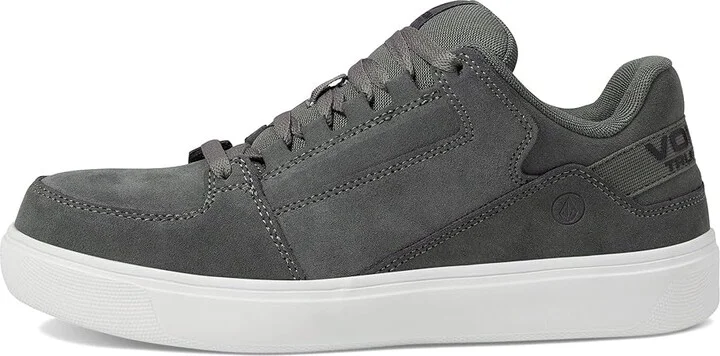 Volcom Evolve EH Comp Toe Men's Shoes Grey : 7 M, Leather/Suede - Image 6