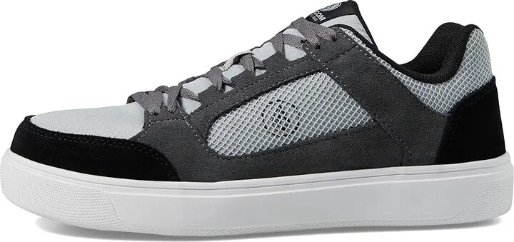 Volcom Evolve EH Comp Toe Men's Shoes Grey/White/Black : 7 M, Leather/Suede - Image 6