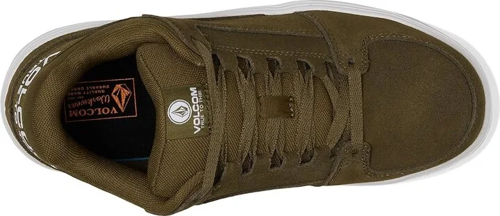 Volcom Evolve EH Comp Toe Men's Shoes Olive : 7 M, Leather/Suede - Image 2