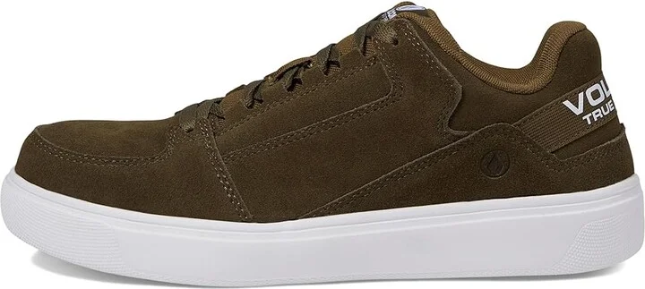 Volcom Evolve EH Comp Toe Men's Shoes Olive : 7 M, Leather/Suede - Image 6