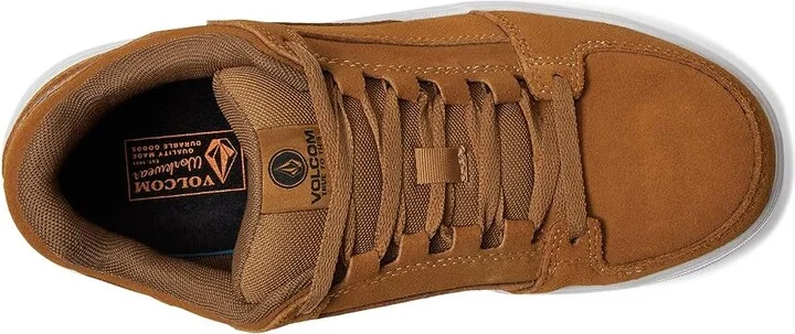 Volcom Evolve EH Comp Toe Men's Shoes Rust : 7 M, Leather/Suede - Image 2