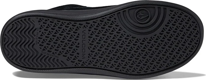 Volcom Evolve EH Comp Toe Men's Shoes Triple Black : 7 M, Leather/Suede - Image 3