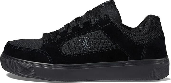 Volcom Evolve EH Comp Toe Men's Shoes Triple Black : 7 M, Leather/Suede - Image 6