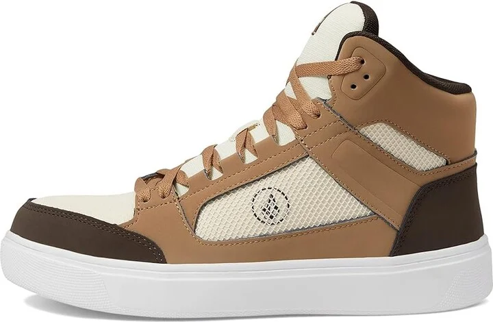 Volcom Evolve EH High Top Comp Toe Men's Shoes Brown 1 : 7.5 M, Suede - Image 6