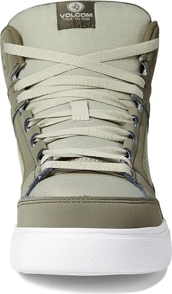 Volcom Evolve EH High Top Comp Toe Men's Shoes Olive/Grey : 7 M, Suede - Image 2
