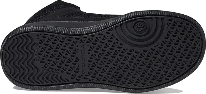 Volcom Evolve EH High Top Comp Toe Women's Shoes Triple Black 1 : 5.5 M, Suede - Image 3