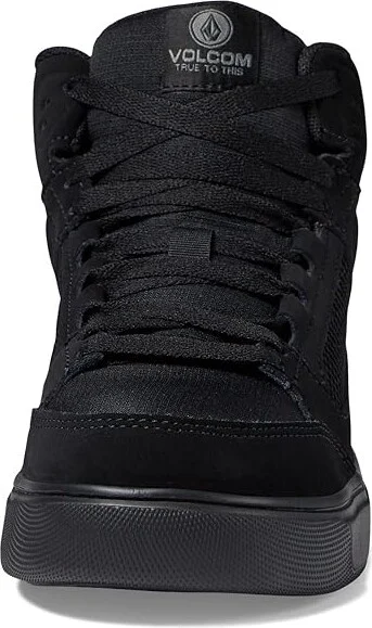 Volcom Evolve EH High Top Comp Toe Women's Shoes Triple Black 1 : 5.5 M, Suede - Image 5
