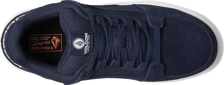 Volcom Evolve High Top SD Comp Toe Men's Shoes Blue : 7 M, Suede/Textile - Image 2