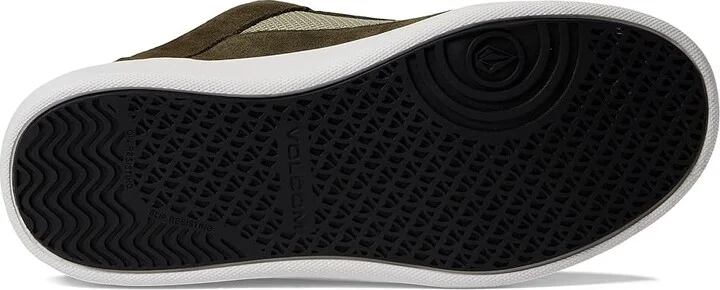 Volcom Evolve SD Comp Toe Men's Shoes Olive/Grey : 8 M, Suede/Textile - Image 3