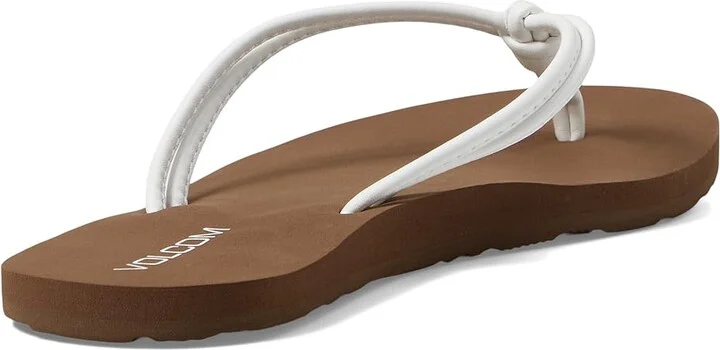 Volcom Forever and Ever II Women's Shoes White 1 : 10 B - Medium, Synthetic - Image 4