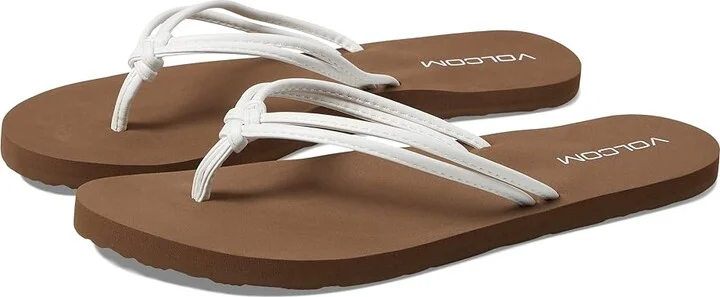 Volcom Forever and Ever II Women's Shoes White 1 : 10 B - Medium, Synthetic