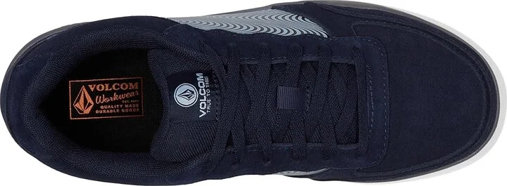 Volcom Hybrid EH Comp Toe Men's Shoes Navy/Celestial Blue : 15 M, Suede/Synthetic - Image 2