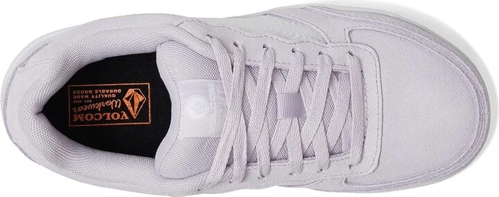 Volcom Hybrid EH Comp Toe Women's Shoes Orchid/White : 5.5 M, Suede/Synthetic - Image 2