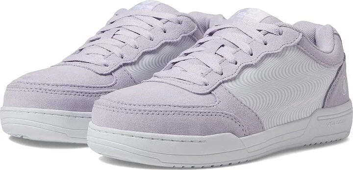 Volcom Hybrid EH Comp Toe Women's Shoes Orchid/White : 5.5 M, Suede/Synthetic