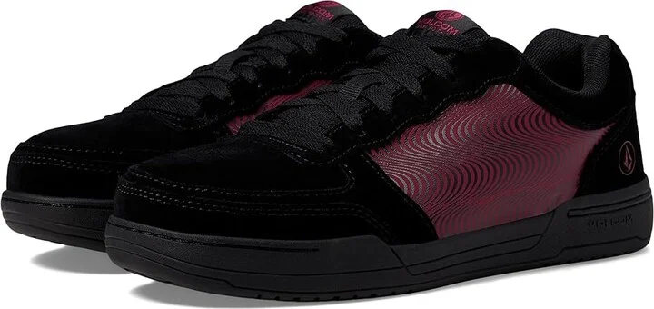 Volcom Hybrid SD Comp Toe Women's Shoes Black/Plum : 5 M, Leather/Synthetic