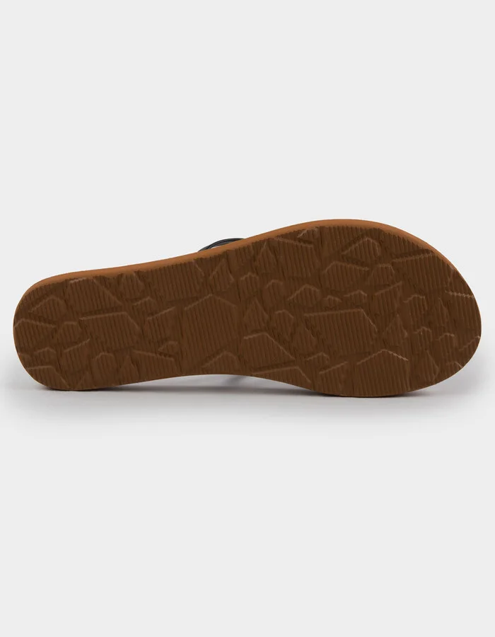 VOLCOM New School II Womens Thong Flip Flops - Image 3