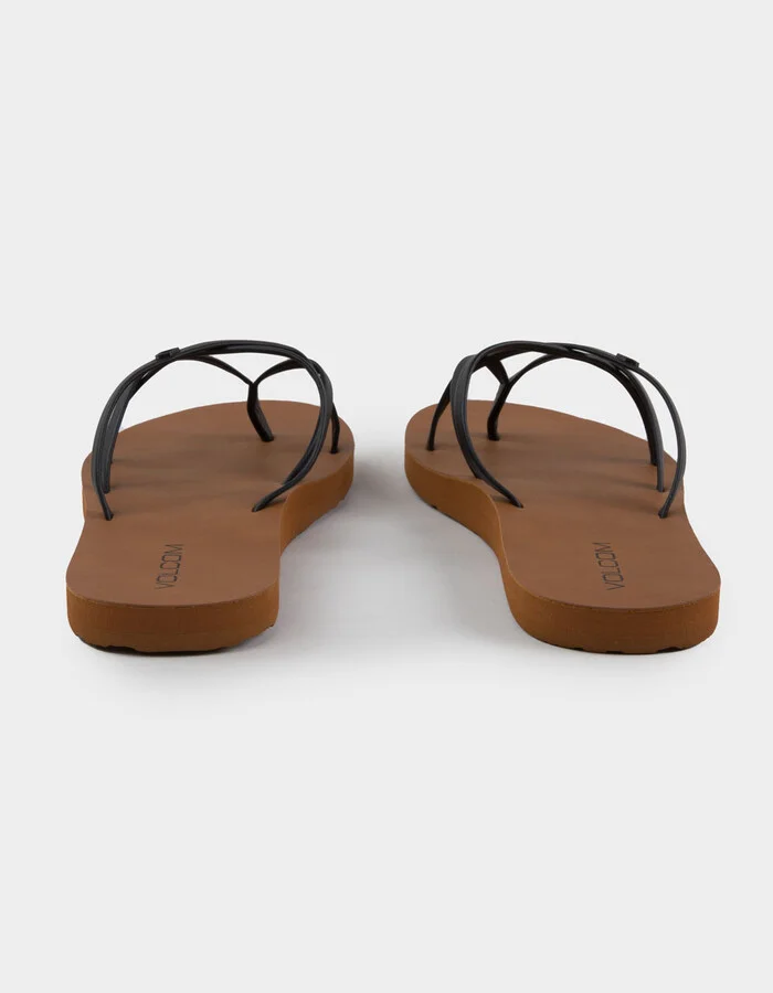 VOLCOM New School II Womens Thong Flip Flops - Image 4
