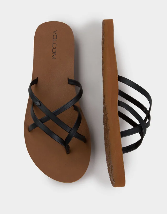 VOLCOM New School II Womens Thong Flip Flops - Image 5