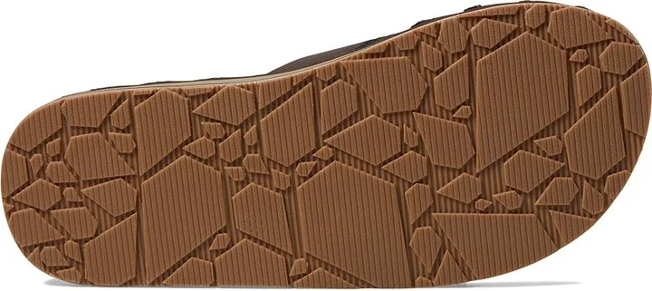 Volcom Recliner Men's Sandals Brown 1 : 12 D - Medium, Suede/Synthetic - Image 3