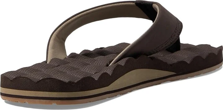 Volcom Recliner Men's Sandals Brown 1 : 12 D - Medium, Suede/Synthetic - Image 4