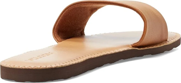 Volcom Simple Slide Sandals Women's Sandals Tan 1 : 6 B - Medium, Synthetic - Image 4