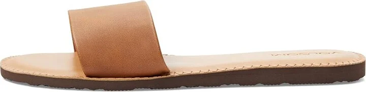 Volcom Simple Slide Sandals Women's Sandals Tan 1 : 6 B - Medium, Synthetic - Image 5