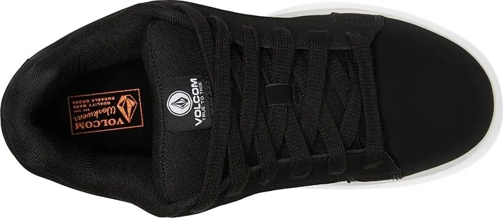 Volcom Stone EH Comp Toe Men's Shoes Black/White : 7 M, Leather/Synthetic - Image 2