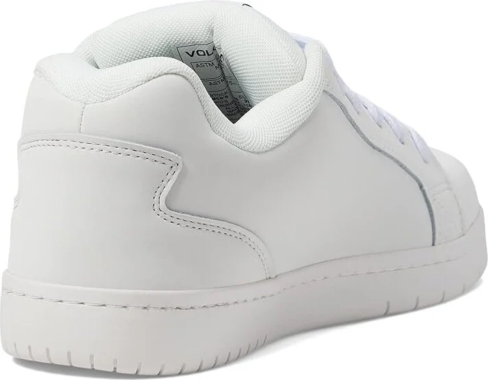 Volcom Stone EH Comp Toe Men's Shoes White/Black : 12 M, Leather/Synthetic - Image 4