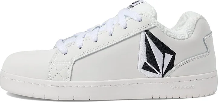Volcom Stone EH Comp Toe Men's Shoes White/Black : 12 M, Leather/Synthetic - Image 6