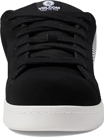 Volcom Stone Op Art EH Comp Toe Men's Shoes Black/White : 7 M, Suede - Image 5