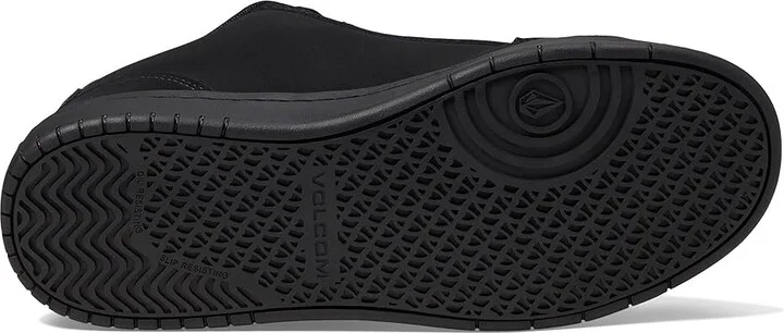 Volcom Stone SD Comp Toe Men's Shoes Black/Red : 8 M, Suede - Image 3