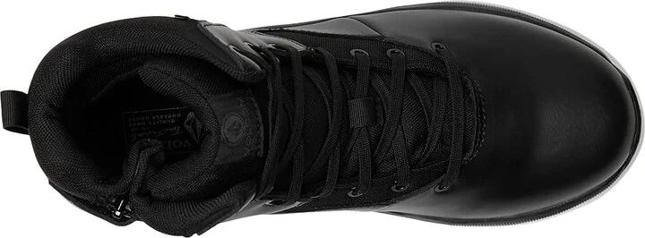 Volcom Street Shield 6 Tactical Waterproof Boots with Side Zipper Cowboy Boots Black : 8.5 W, Leather - Image 2