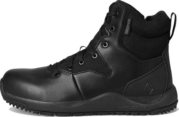 Volcom Street Shield 6 Tactical Waterproof Boots with Side Zipper Cowboy Boots Black : 8.5 W, Leather - Image 6