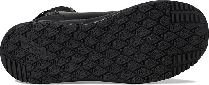 Volcom Street Shield 8 Tactical Boots with Side Zipper Cowboy Boots Black : 11.5 W, Leather - Image 3