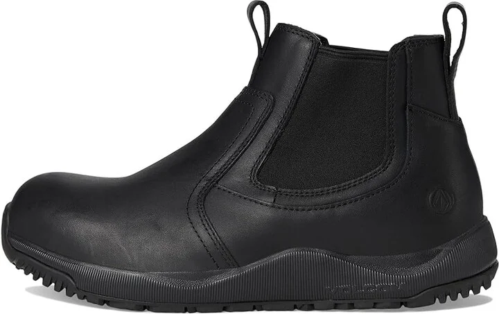 Volcom Street Shield Slip-On Station Tactical Boots Cowboy Boots Black : 11.5 W, Leather - Image 6