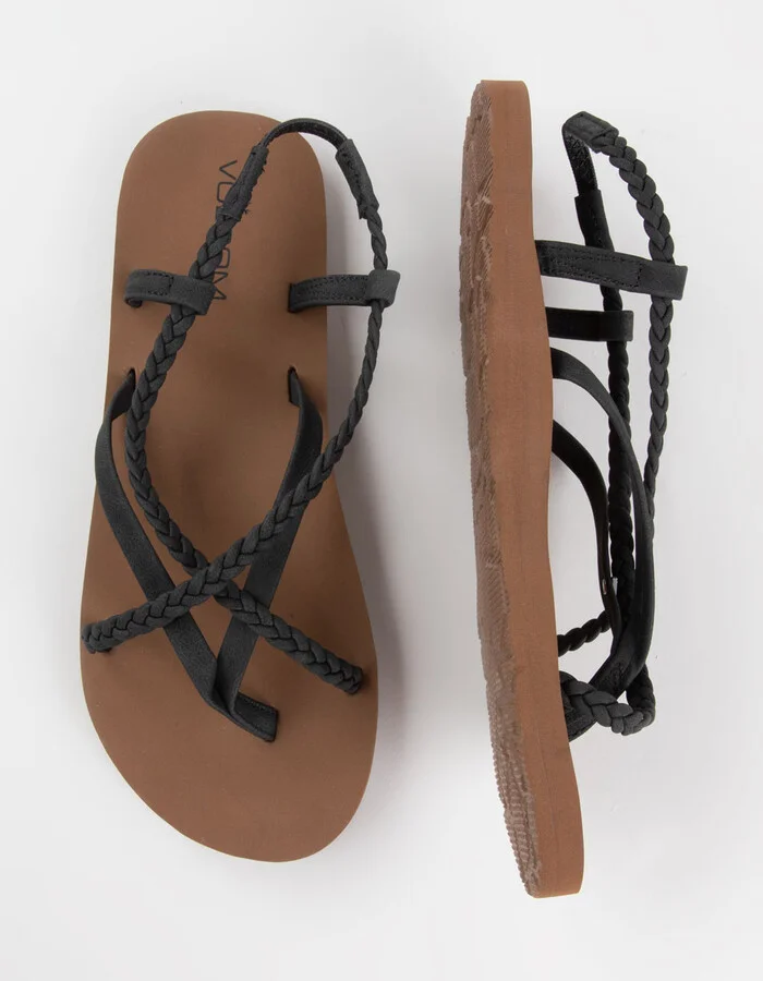 VOLCOM Thriller Womens Strappy Sandals - Image 5