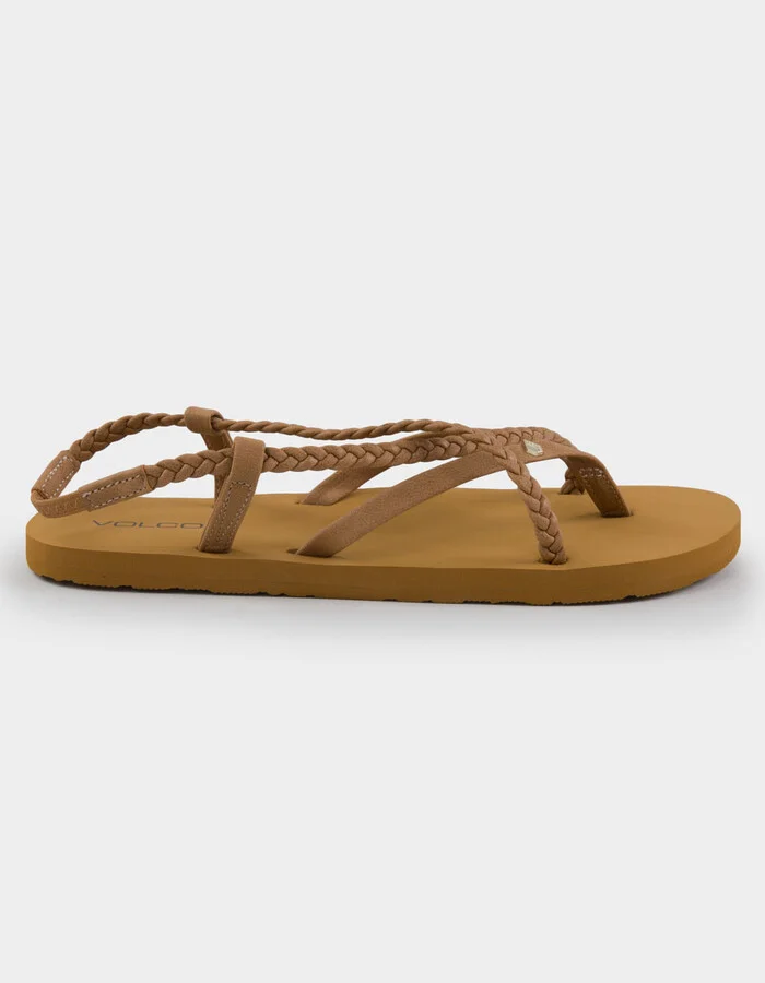 VOLCOM Thriller Womens Strappy Sandals - Image 6