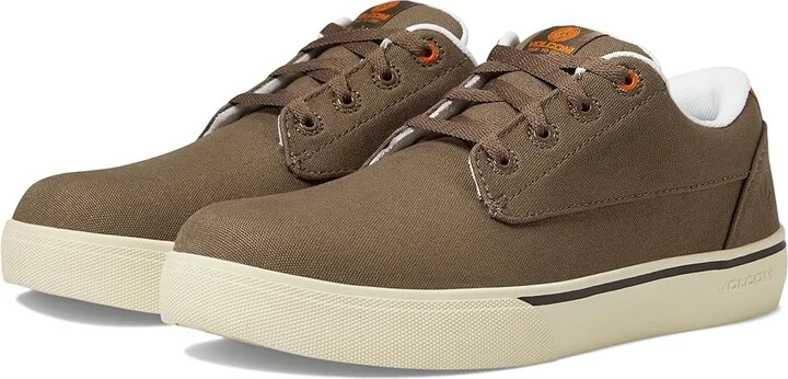 Volcom True EH Comp Toe Men's Shoes Brown : 7 M, Leather