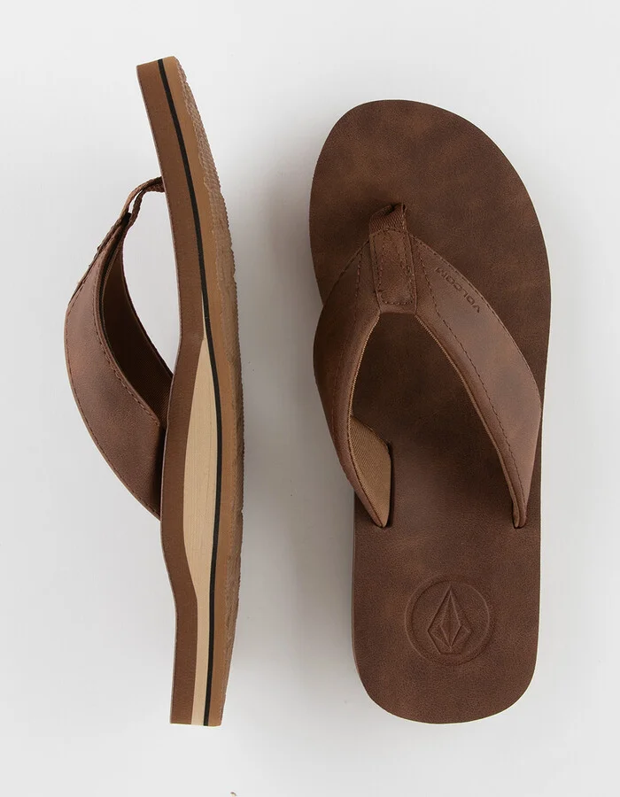 VOLCOM Victor LX Mens Flip Flops - Image 9