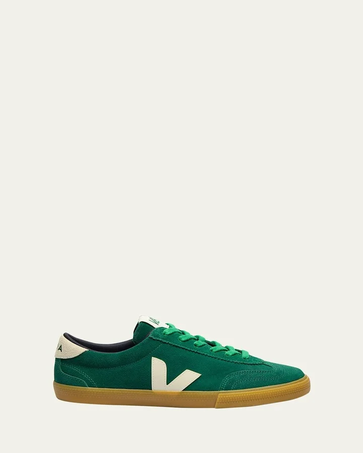 Volley Bicolor Suede Low-Top Sneakers
