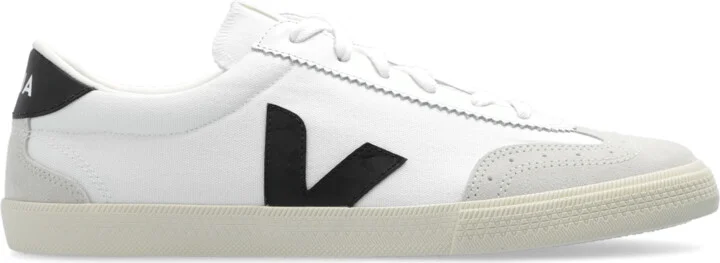 ‘Volley Canvas’ Sports Shoes, , - White