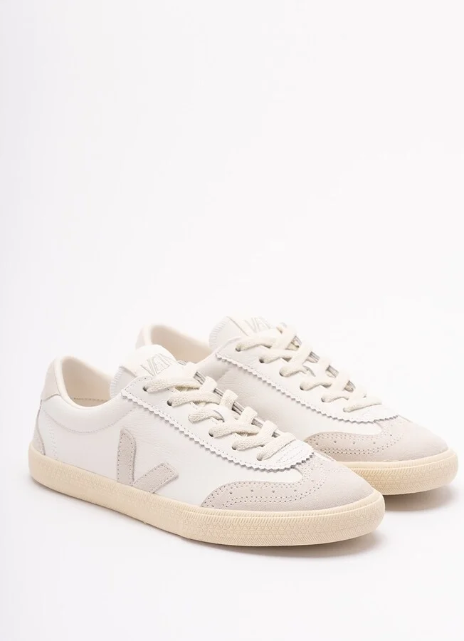 `Volley` Leather Sneakers - Image 2
