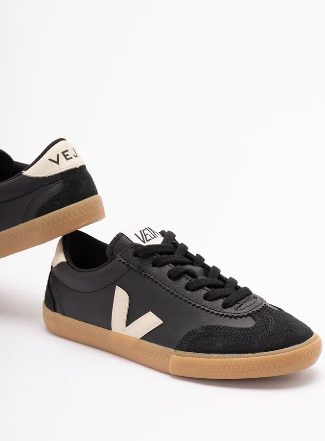 `Volley` Leather Sneakers - Image 2