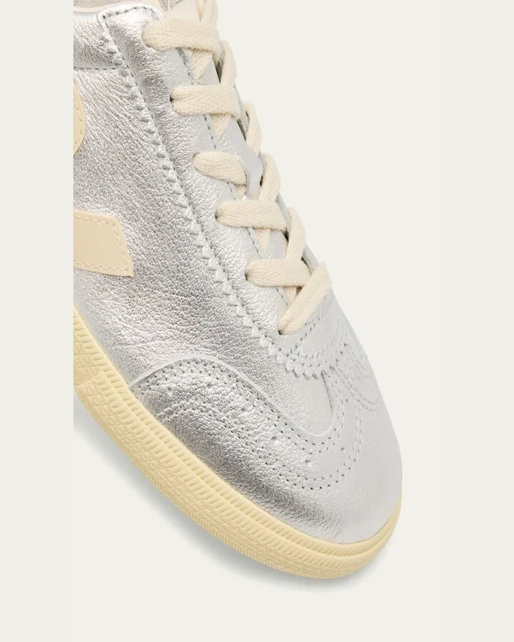 Volley Low-Top Metallic Sneakers - Image 5